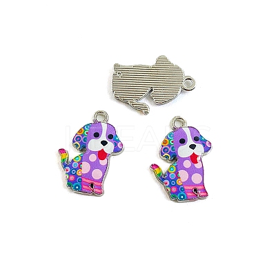 Alloy Enamel Pendants PW-WGBFD81-05-1