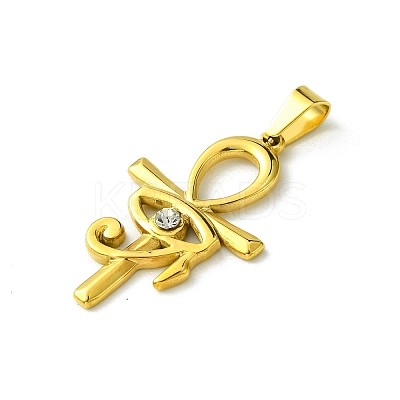 PVD Vacuum Plating 304 Stainless Steel Pendants STAS-H192-03G-04-1