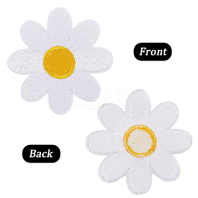24Pcs 4 Styles Iron on Cloth Patches FIND-CY0001-20-1