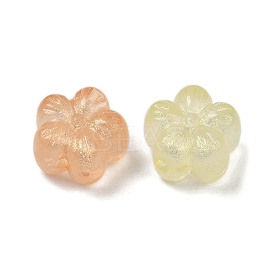 Luminous Transparent Acrylic Beads X-OACR-B031-14-1