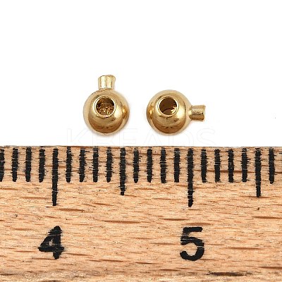 Brass Crimp Beads KK-P310-21B-G-1