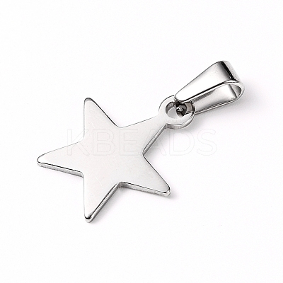 Tarnish Resistant 304 Stainless Steel Pendants STAS-I127-010P-1