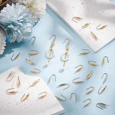 Ion Plating(IP) 316 Surgical Stainless Steel Earring Hooks STAS-UN0058-42G-1
