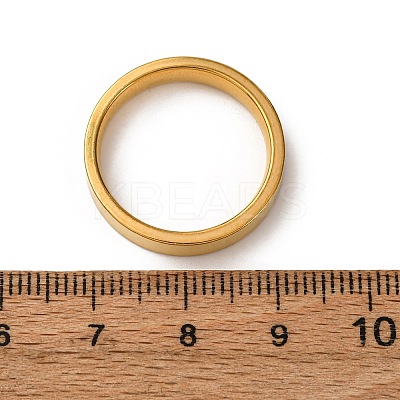201 Stainless Steel Wide Band Finger Rings RJEW-K252-02B-G-1