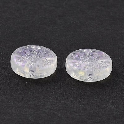 Transparent Acrylic Beads OACR-P007-23-1