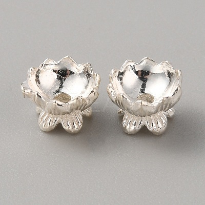 925 Sterling Silver Spacers Beads STER-WH0005-08-1