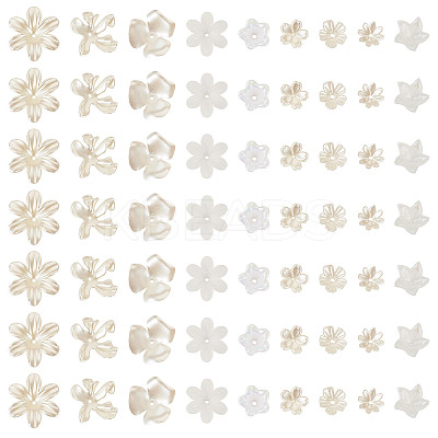 270Pcs 9 Styles Acrylic Imitation Pearl Beads OACR-TA0004-01-1