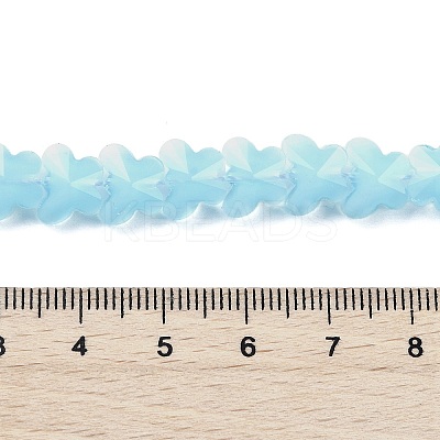 Imitation Jade Glass Beads Strands EGLA-L045-I-A05-1