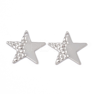Non-Tarnish 304 Stainless Steel Pendants STAS-B031-03P-1