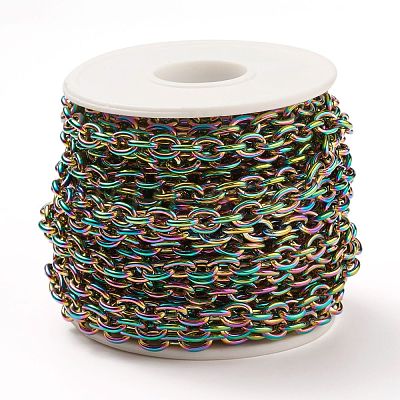 Ion Plating(IP) 304 Stainless Steel Cable Chains CHS-O008-03M-1