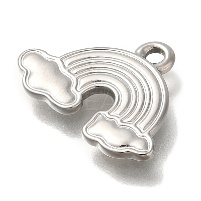 Anti-Tarnish 304 Stainless Steel Pendants STAS-P371-019P-1