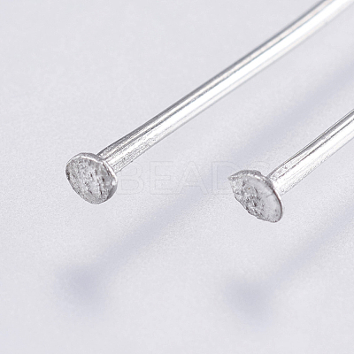 Tarnish Resistant 304 Stainless Steel Flat Head Pins STAS-F146-01P-40mm-1