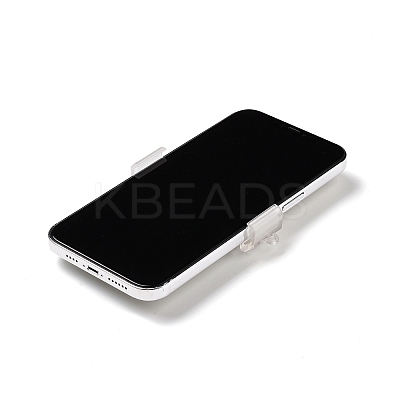 TPU Plastic Mobile Phone Back Clip KY-G022-01C-1