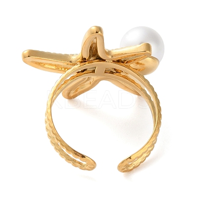 304 Stainless Steel Cuff Rings RJEW-S393-01B-1