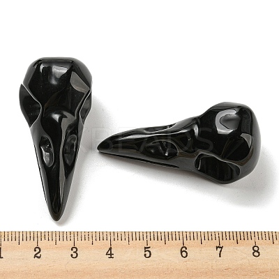 Natural Obsidian Pendants G-M417-06A-1