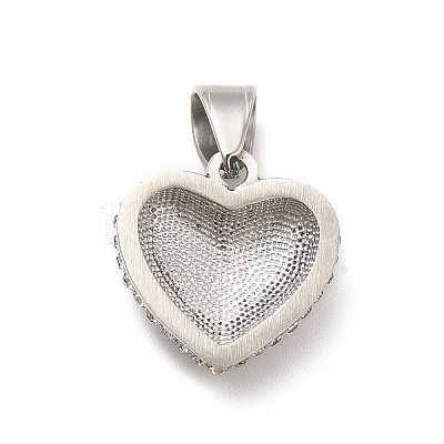 304 Stainless Steel Pendants STAS-K243-24P-1