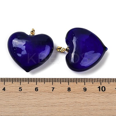 Handmade Lampwork Pendants LAMP-G160-01H-1