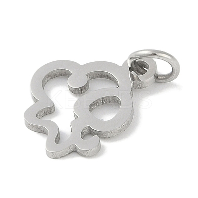 Non-Tarnish 304 Stainless Steel Pendants STAS-L279-001P-01-1
