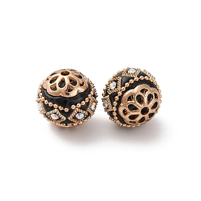 Handmade Resin Indonesia Beads IPDL-E010-20-A-04KCG-1