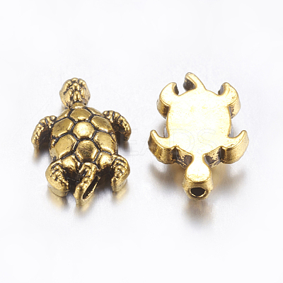 Tibetan Style Alloy Beads X-TIBEB-7681-AG-NR-1