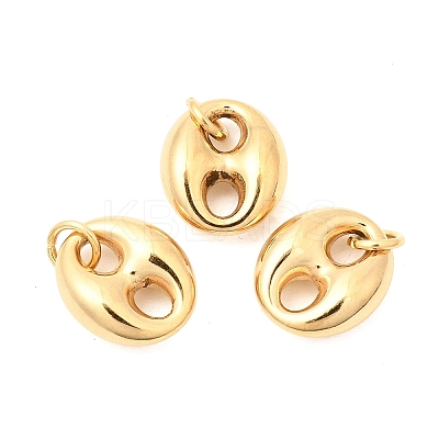 304 Stainless Steel Pendants STAS-P441-01G-1
