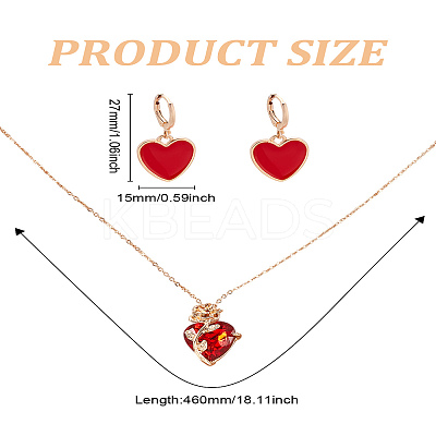 Jewelry Sets SJEW-LP0001-18-1