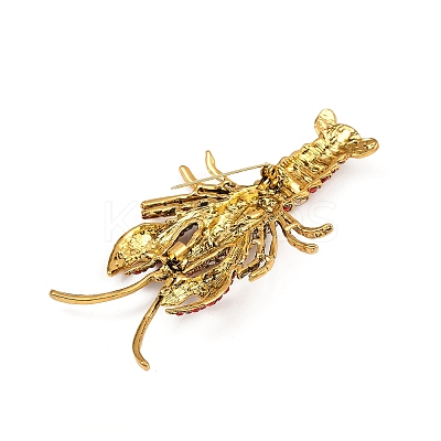 Ocean Series Alloy Rhinestone Brooch JEWB-K026-01A-1