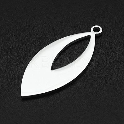 Tarnish Resistant 201 Stainless Steel Open Back Bezel Pendants STAS-R111-LA071-22-1