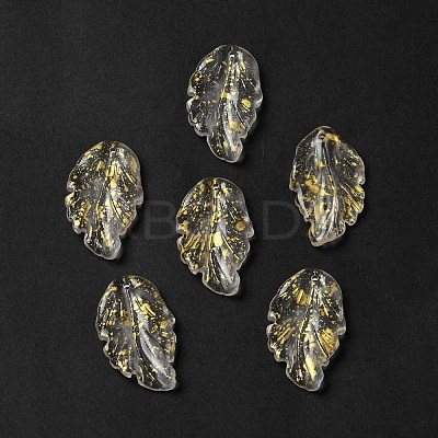 Dyed & Heated Glass Pendants X1-GLAA-B009-06J-1