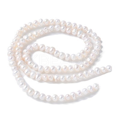 Natural Cultured Freshwater Pearl Beads Strands PEAR-I007-07N-03A-1