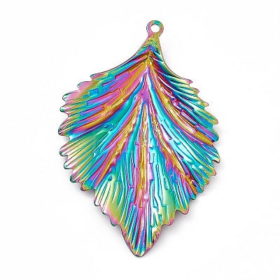 Ion Plating(IP) 304 Stainless Steel Bigs Pendants STAS-B031-15R-1