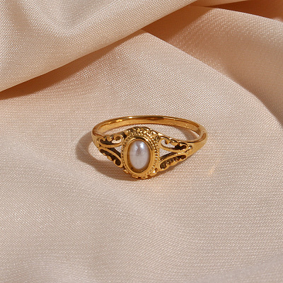 304 Stainless Steel Finger Rings for Women FS-WG654F2-03-1