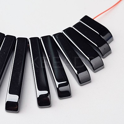 Non-Magnetic Synthetic Hematite Beads Strands IMP010-1