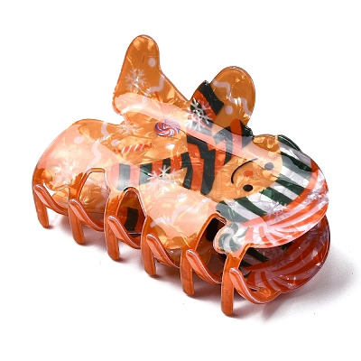 Christmas PVC Claw Hair Clips for Women Girls PHAR-Z007-01B-1