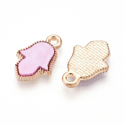 Alloy Acrylic Pendants OACR-T028-39-1