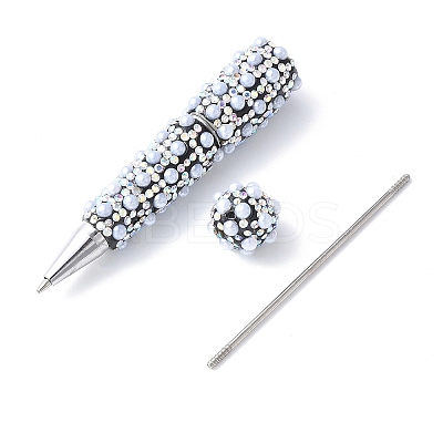 Alloy Beadable Pen AJEW-A066-04-1