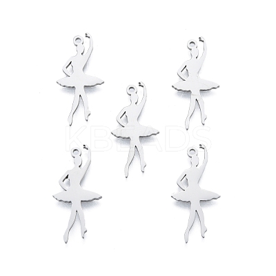 Non-Tarnish 201 Stainless Steel Pendant STAS-B027-01P-1