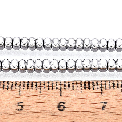 Electroplated Synthetic Non-magnetic Hematite Beads Strands G-T139-61A-1