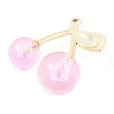 Plating Acrylic Big Pendants PACR-Z001-02B-1