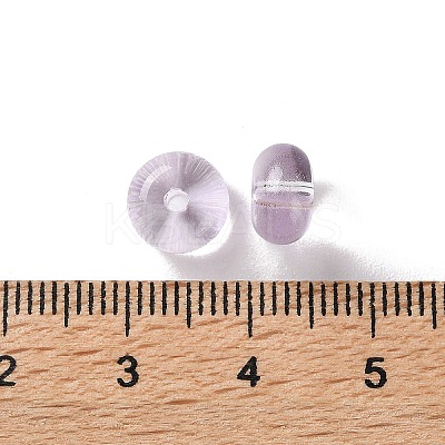 Baking Paint Transparent Glass Beads DGLA-S116-01D-1