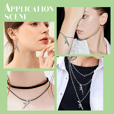 30Pcs 3 Style Tibetan Style Alloy Pendants TIBEP-SC0002-18-1