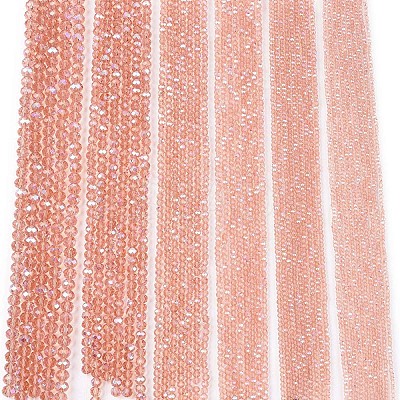 Electroplate Glass Beads Strands EGLA-A044-T1mm-L21-1