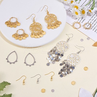 DIY Chandelier Earring Making Kit DIY-SZ0009-62-1
