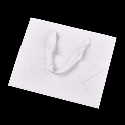 Rectangle Paper Bags with Rope Handles CARB-L011-02B-06-1