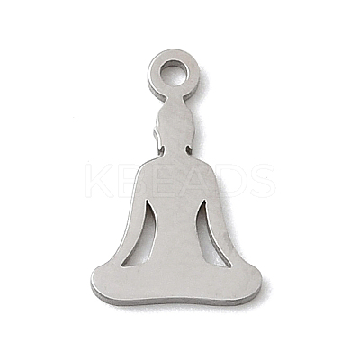 304 Stainless Steel Charms STAS-H247-05P-1
