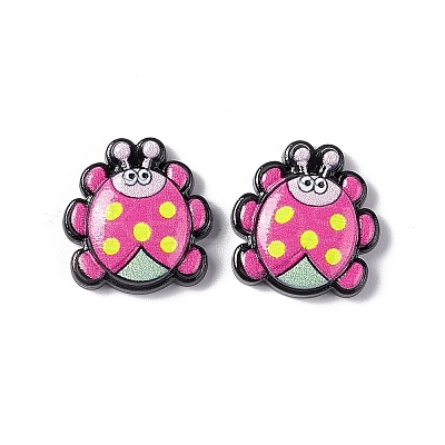 Opaque Resin Cabochons RESI-C027-01B-1