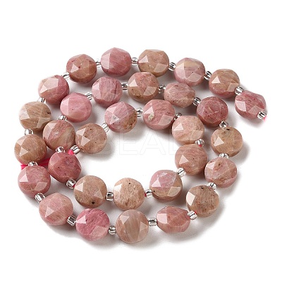 Natural Rhodonite Beads Strands G-C116-A179-01B-1