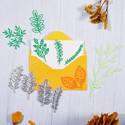 3Pcs 3 Style Frame Metal Cutting Dies Stencils DIY-SZ0003-95-1