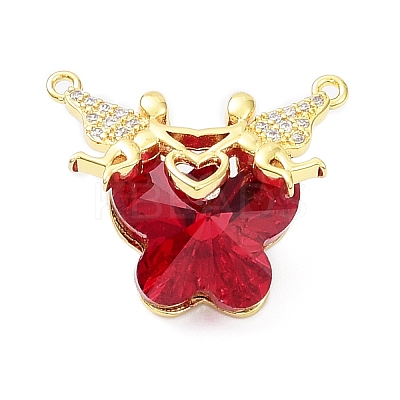 Glass Pendants KK-G466-08G-1