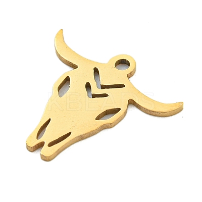 Ion Plating(IP) 201 Stainless Steel Pendants STAS-M015-10G-1